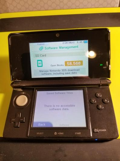 Nintendo 3DS Cosmo Black photo