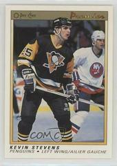 Kevin Stevens #111 Hockey Cards 1990 O-Pee-Chee Premier Prices