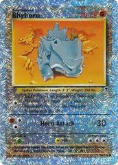 Rhyhorn [Reverse Holo] #90 Pokemon Legendary Collection Prices