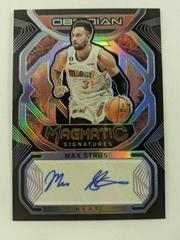 Max Strus [Purple] #MS-MSH Basketball Cards 2022 Panini Obsidian Magmatic Signatures Prices