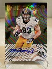 Heath Miller Football Cards 2021 Panini Illusions Mirage Ink Autographs Prices