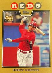 Joey Votto [Gold] Baseball Cards 2008 Topps Prices