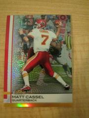 Matt Cassel [Refractor] #12 Football Cards 2009 Topps Finest Prices