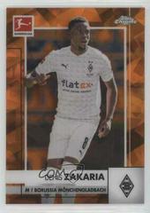 Denis Zakaria [Orange] Soccer Cards 2020 Topps Chrome Bundesliga Sapphire Prices