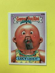 LUCY Lock-It #418a 1987 Garbage Pail Kids Prices