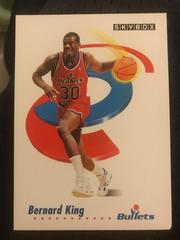 Bernard King #294 Basketball Cards 1991 Skybox Prices