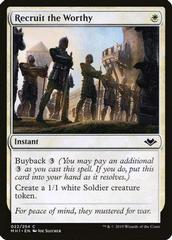 Recruit the Worthy [Foil] Magic Modern Horizons Prices