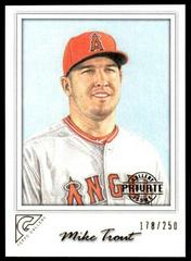 Mike Trout [Private Issue] #1 Baseball Cards 2017 Topps Gallery Prices