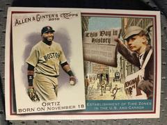 David Ortiz #TDH10 Baseball Cards 2010 Topps Allen & Ginter This Day in History Prices