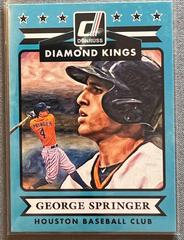 George Springer #11 Baseball Cards 2015 Donruss Prices