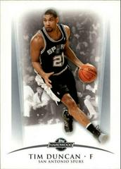 Tim Duncan #83 Basketball Cards 2008 Topps Hardwood Prices