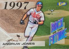 Andruw Jones Baseball Cards 1998 Ultra Back to the Future Prices