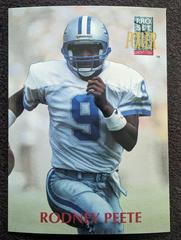 Rodney Peete #9 Football Cards 1992 Pro Set Power Prices