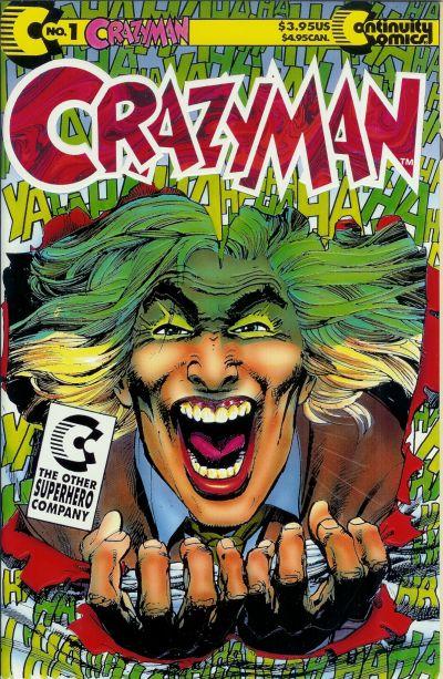 Crazyman #1 (1992) Comic Books Crazyman