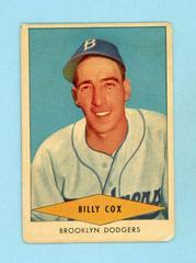 Billy Cox Baseball Cards 1954 Red Heart Prices