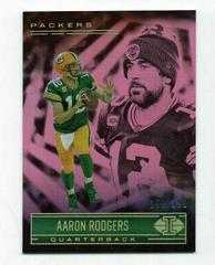 Aaron Rodgers [Pink] Football Cards 2021 Panini Illusions Prices