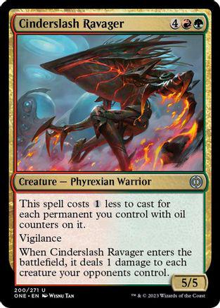 Cinderslash Ravager #200 Magic Phyrexia: All Will Be One