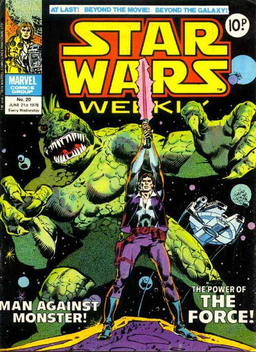 Star Wars Weekly #20 (1978) Comic Books Star Wars Weekly