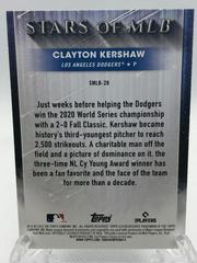 Back Of Card | Clayton Kershaw Baseball Cards 2022 Topps Stars of MLB