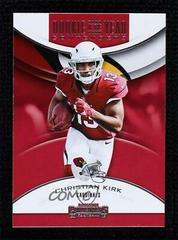 Christian Kirk [Gold] Football Cards 2018 Panini Contenders Rookie of the Year Prices