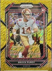 Brock Purdy [Gold Shimmer] #353 Football Cards 2022 Panini Prizm Prices
