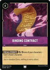 Binding Contract [Foil] #65 Lorcana Rise of the Floodborn Prices