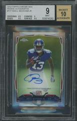 Odell Beckham Jr. [Facing Forward Autograph] #117 Football Cards 2014 Topps Chrome Mini Prices