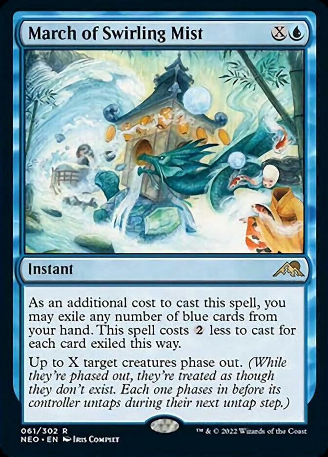 March of Swirling Mist #61 Magic Kamigawa: Neon Dynasty