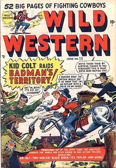 Wild Western #11 (1950) Comic Books Wild Western