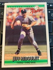 Jeff Reboulet Baseball Cards 1992 Panini Donruss Rookies Prices