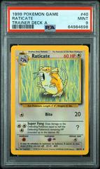 Raticate [Trainer Deck A] #40 Pokemon Base Set Prices