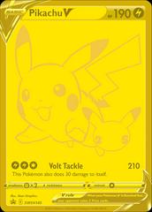 Pikachu V #SWSH145 Prices | Pokemon Celebrations | Pokemon Cards