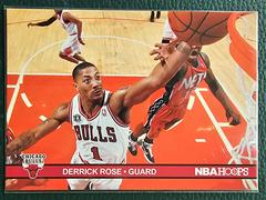 Derrick Rose Basketball Cards 2011 Panini Hoops Action Photos Prices