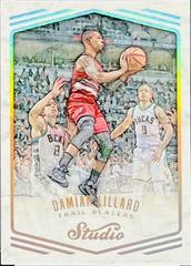 Damian Lillard #236 Basketball Cards 2016 Panini Studio Prices