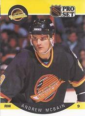 Andrew McBain #301 Hockey Cards 1990 Pro Set Prices