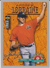 Andrew Lorraine [Silver Signature] #665 Baseball Cards 1996 Collector's Choice Prices