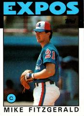 Mike Fitzgerald #503 Baseball Cards 1986 Topps Prices