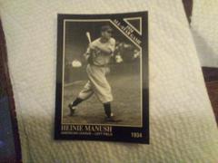 Heinie  Manush Baseball Cards 1994 The Sportin News Conlon Collection Prices