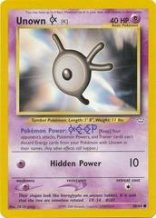 Unown 14/75 Holo Neo Revelations - NM