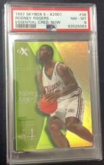 Rodney Rogers #38 Basketball Cards 1997 Skybox E-X2001 Prices
