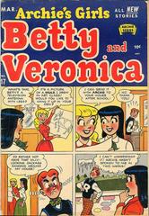 Archie's Girls Betty and Veronica #17 (1955) Comic Books Archie's Girls Betty and Veronica Prices