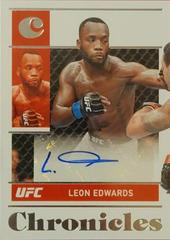 Leon Edwards #CS-LEW Ufc Cards 2022 Panini Chronicles UFC Signatures Prices