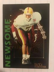 Craig Newsome #80 Football Cards 1995 Sports Heroes Fame & Fortune Signature Rookies Prices