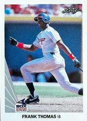 Frank Thomas #300 Baseball Cards 1990 Leaf Prices