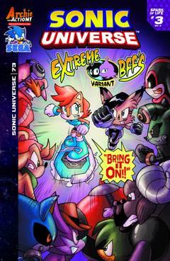 Sonic Universe [Extreme BFFs] #73 (2015) Cover Art