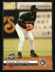 Edgar Renteria #111 Baseball Cards 1994 Classic Prices