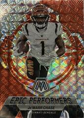 Ja'Marr Chase [Mosaic] #EP-JC Football Cards 2023 Panini Mosaic Epic Performers Prices