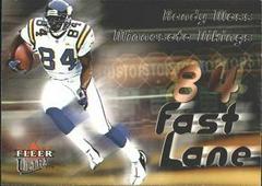 Randy Moss #6IP Football Cards 2000 Ultra Instant 3 Play Prices