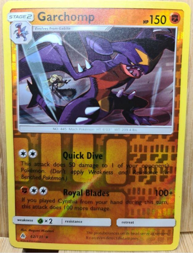 Garchomp [Reverse Holo] #62 Pokemon Forbidden Light