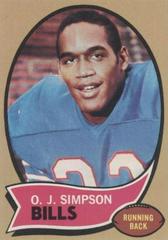 O.J. Simpson Football Cards 1970 Topps Prices